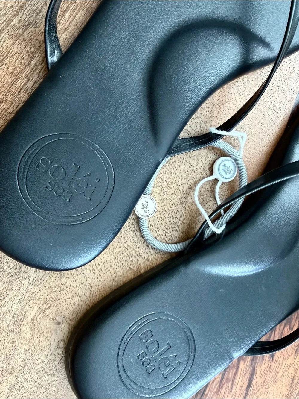 NEW Solei Sea Around Town Flip Flops Size 38